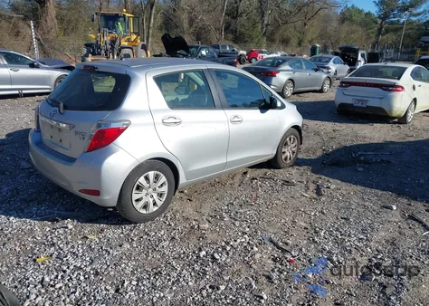 2013 Toyota Yaris Le из США, поврежденный, VIN JTDKTUD3XDD545911